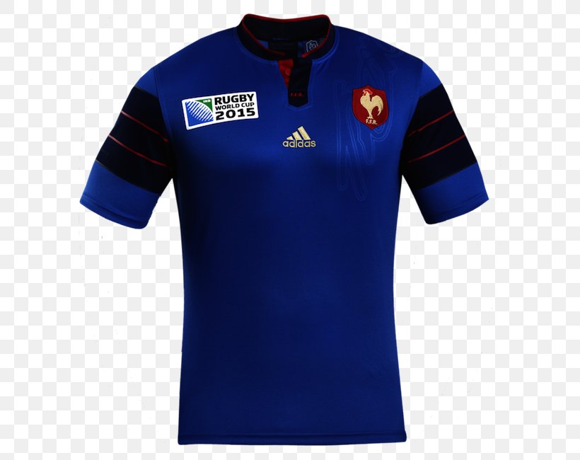 Sports Fan Jersey T-shirt Polo Shirt Collar, PNG, 650x650px, Sports Fan Jersey, Active Shirt, Blue, Brand, Clothing Download Free