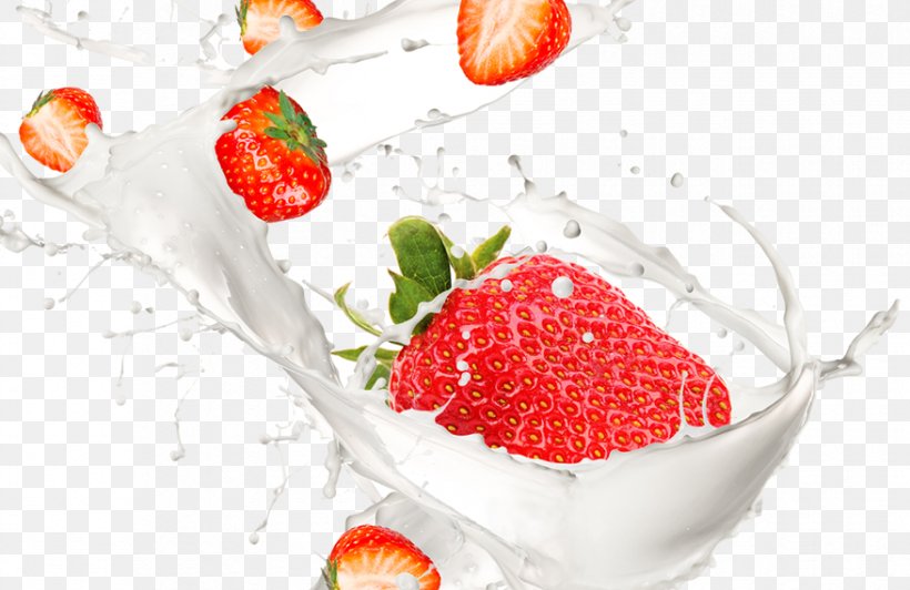 Strawberry Juice Stock Photography Smoothie Frozen Yogurt, PNG, 877x570px, Strawberry, Cream, Depositphotos, Dessert, Diet Food Download Free