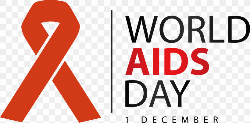 World AIDS Day, PNG, 2999x1484px, World Aids Day, Geometry, Line, Logo, Mathematics Download Free