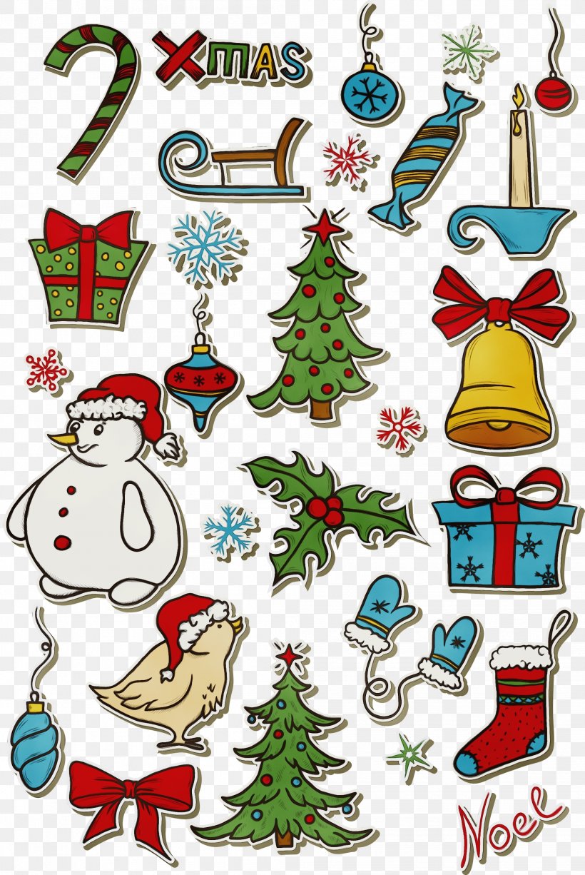 Christmas Ornament, PNG, 2006x3000px, Watercolor, Christmas, Christmas Decoration, Christmas Eve, Christmas Ornament Download Free