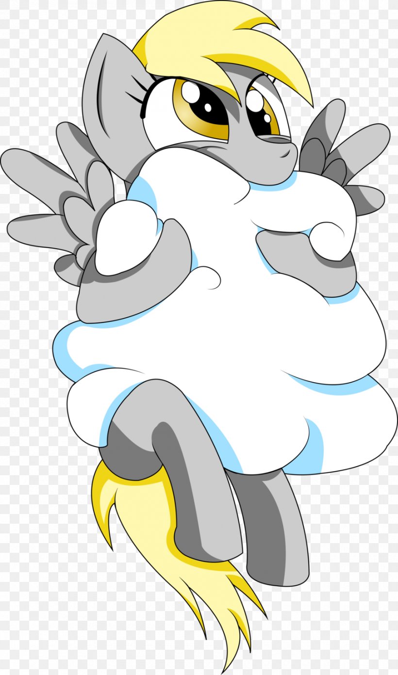 Derpy Hooves Cat Pony Cartoon Cloud, PNG, 900x1528px, Derpy Hooves, Art, Artwork, Beak, Carnivoran Download Free