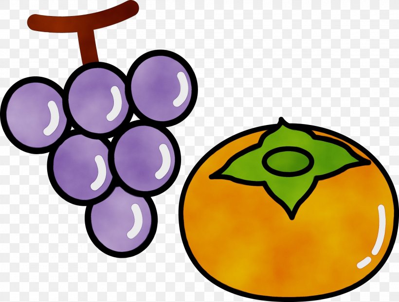 Clip Art Grape Fruit Symbol Grapevine Family, PNG, 2281x1728px, Watercolor, Fruit, Grape, Grapevine Family, Paint Download Free