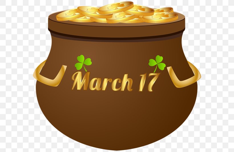 Gold Saint Patrick's Day Drawing Clip Art, PNG, 600x533px, 17 March, Gold, Blog, Cuisine, Dish Download Free