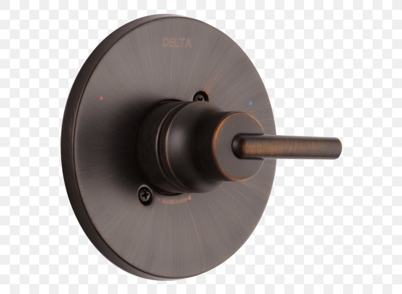 Shower Pressure-balanced Valve Tap Delta In2ition H2Okinetic 58040 Delta DSS-Vero-1701, PNG, 600x600px, Shower, Bronze, Delta Air Lines, Delta Dssvero1701, Delta In2ition H2okinetic 58040 Download Free