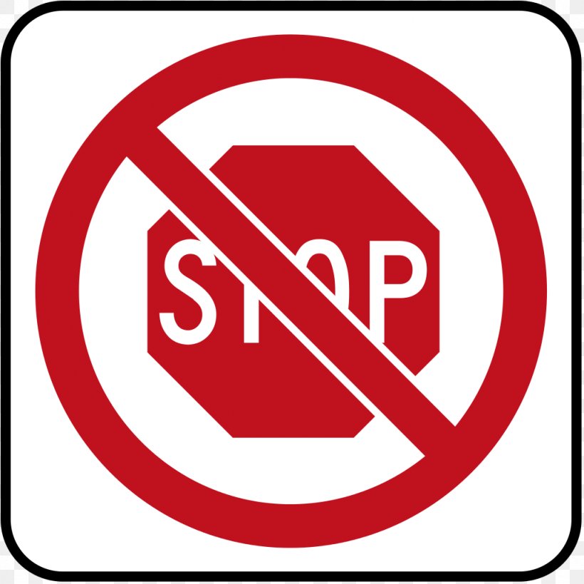 Stop Sign Traffic Sign Manual On Uniform Traffic Control Devices Road Traffic Control, PNG, 1024x1024px, Stop Sign, Area, Brand, Logo, Red Download Free
