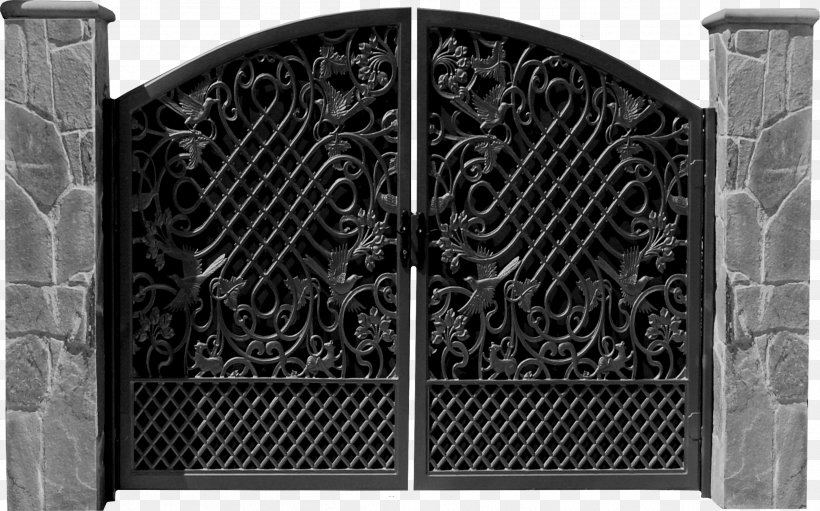 Wicket Gate Door Clip Art, PNG, 2502x1560px, Gate, Arch, Black And White, Door, Emergency Exit Download Free