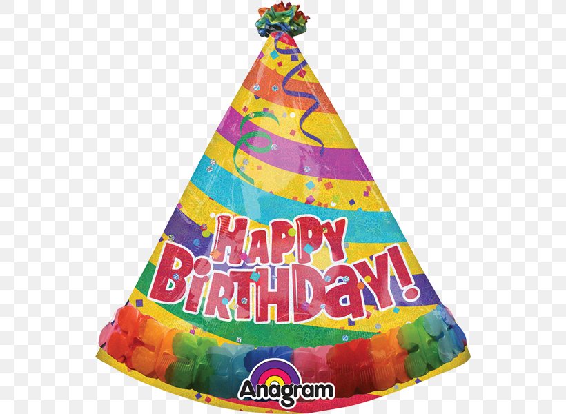 Happy Birthday Party Hat Toy Balloon, PNG, 600x600px, Birthday, Air Pump, Balloon, Bonnet, Cone Download Free