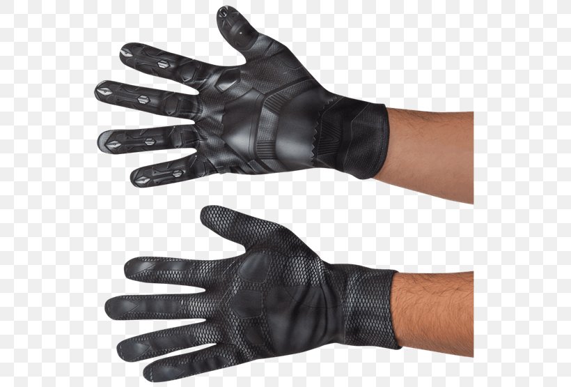 Black Panther Costume Clothing Marvel Cinematic Universe Glove, PNG, 555x555px, Black Panther, Avengers Infinity War, Bicycle Glove, Captain America Civil War, Clothing Download Free