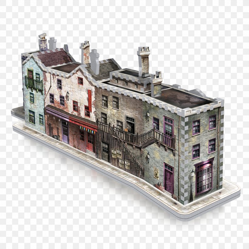 Jigsaw Puzzles Wrebbit 3D Harry Potter Puzzle 3D-Puzzle Puzz 3D, PNG, 1500x1500px, 3dpuzzle, Jigsaw Puzzles, Building, Facade, Fictional Universe Of Harry Potter Download Free