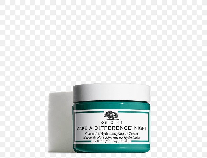 Moisturizer Origins High-Potency Night-A-Mins Mineral-Enriched Renewal Cream Origins Make A Difference Plus+ Rejuvenating Treatment, PNG, 500x625px, Moisturizer, Cosmetics, Cream, Natural Skin Care, Origins Download Free