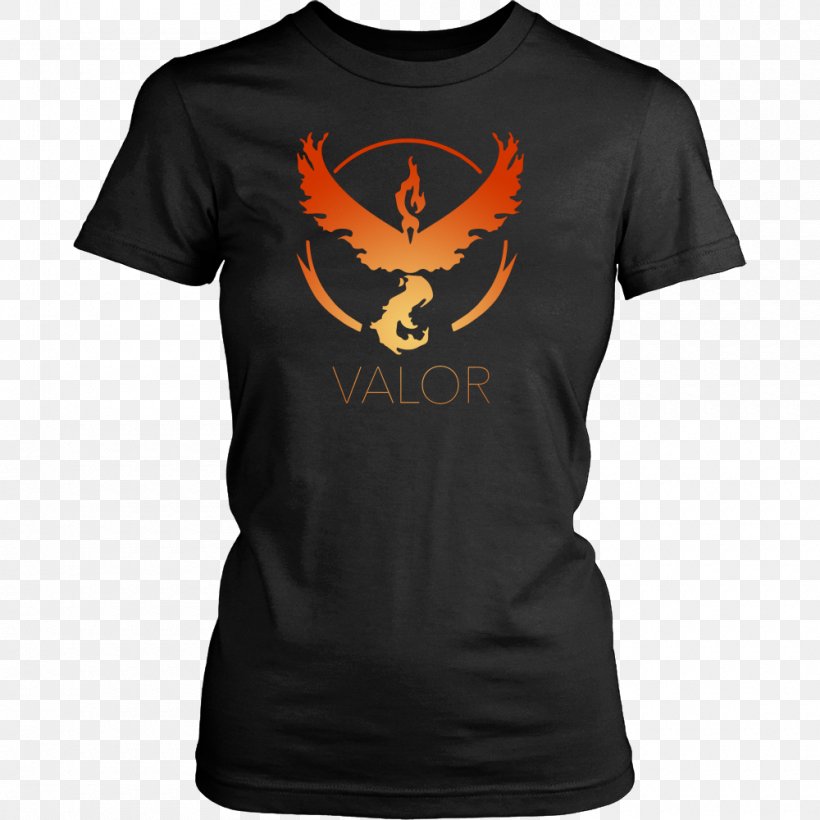 Pokémon GO T-shirt Video Game Moltres, PNG, 1000x1000px, Pokemon Go, Active Shirt, Android, Black, Brand Download Free