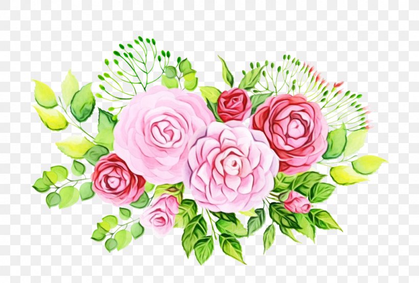Garden Roses, PNG, 1024x693px, Watercolor, Bouquet, Cut Flowers, Flower, Flowering Plant Download Free
