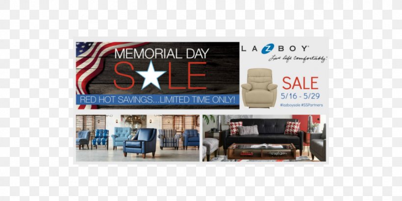 La-Z-Boy Brand Sales Display Advertising, PNG, 1024x512px, Lazboy, Advertising, Banner, Brand, Couch Download Free