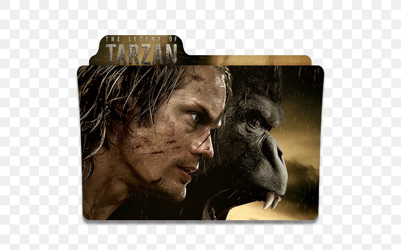 The Legend Of Tarzan Alexander Skarsgård Film Director, PNG, 512x512px, Legend Of Tarzan, Adventure Film, Cinema, David Yates, Film Download Free