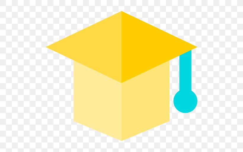 Graduation Element, PNG, 512x512px, Scalability, Coffee Tables, Graduation Ceremony, Square Academic Cap, Yellow Download Free