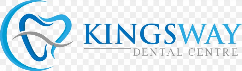 Logo Kingsway Dental Centre Brand Center Plaza Dentistry, PNG, 2860x842px, Logo, Blue, Brand, Dentist, Dentistry Download Free