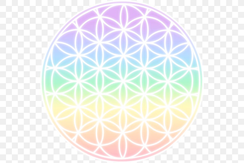 Sacred Geometry Overlapping Circles Grid Symbol Clip Art, PNG, 550x549px, Sacred Geometry, Area, Charms Pendants, Flower, Geometry Download Free