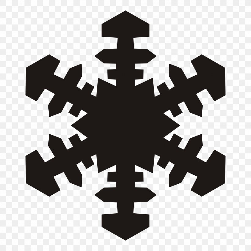 Snowflake Black And White Clip Art, PNG, 1979x1979px, Snowflake, Black, Black And White, Blog, Cross Download Free