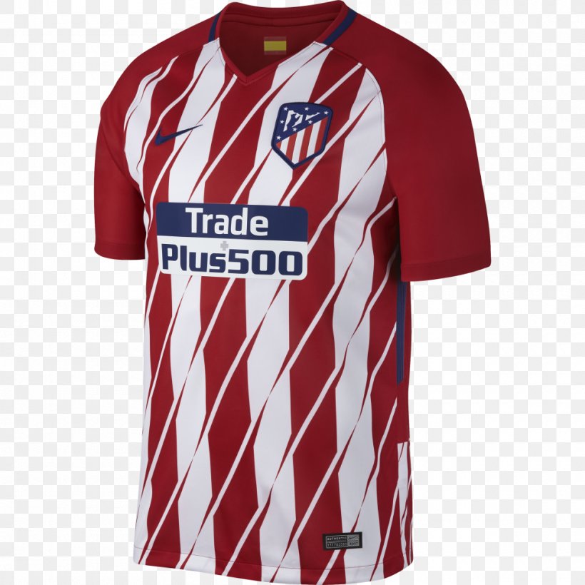 Atlético Madrid T-shirt La Liga Jersey, PNG, 1000x1000px, Atletico Madrid, Active Shirt, Antoine Griezmann, Brand, Clothing Download Free