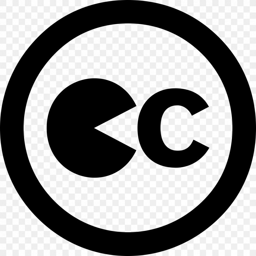 Creative Commons License Copyright Wikimedia Commons, PNG, 2400x2400px, Creative Commons, Area, Attribution, Black And White, Brand Download Free