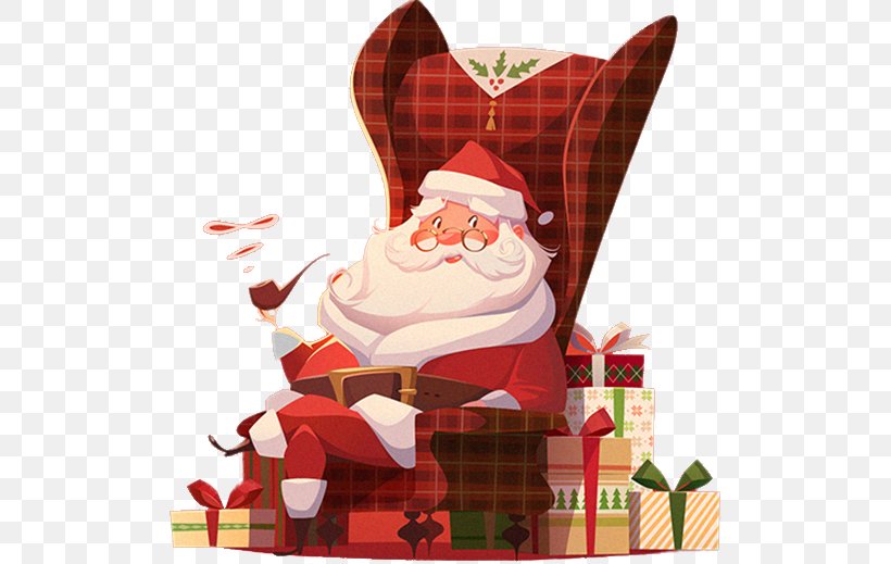 Santa Claus Christmas Card Holiday Illustration, PNG, 509x519px, Santa Claus, Advent, Art, Christmas, Christmas And Holiday Season Download Free