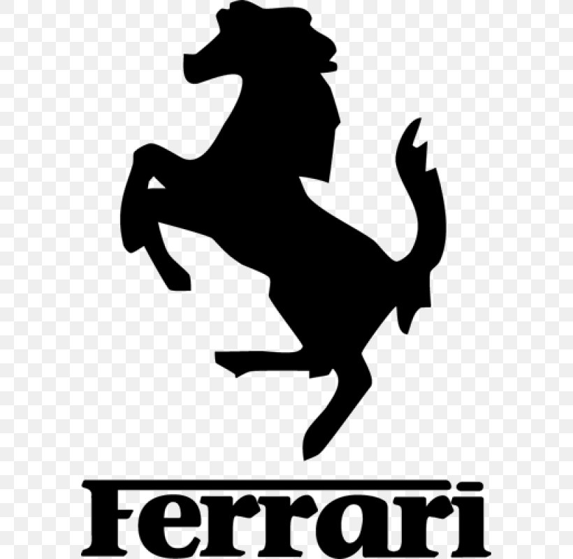 Ferrari 456 LaFerrari Car Ferrari Mondial, PNG, 800x800px, Ferrari, Artwork, Black, Black And White, Brand Download Free