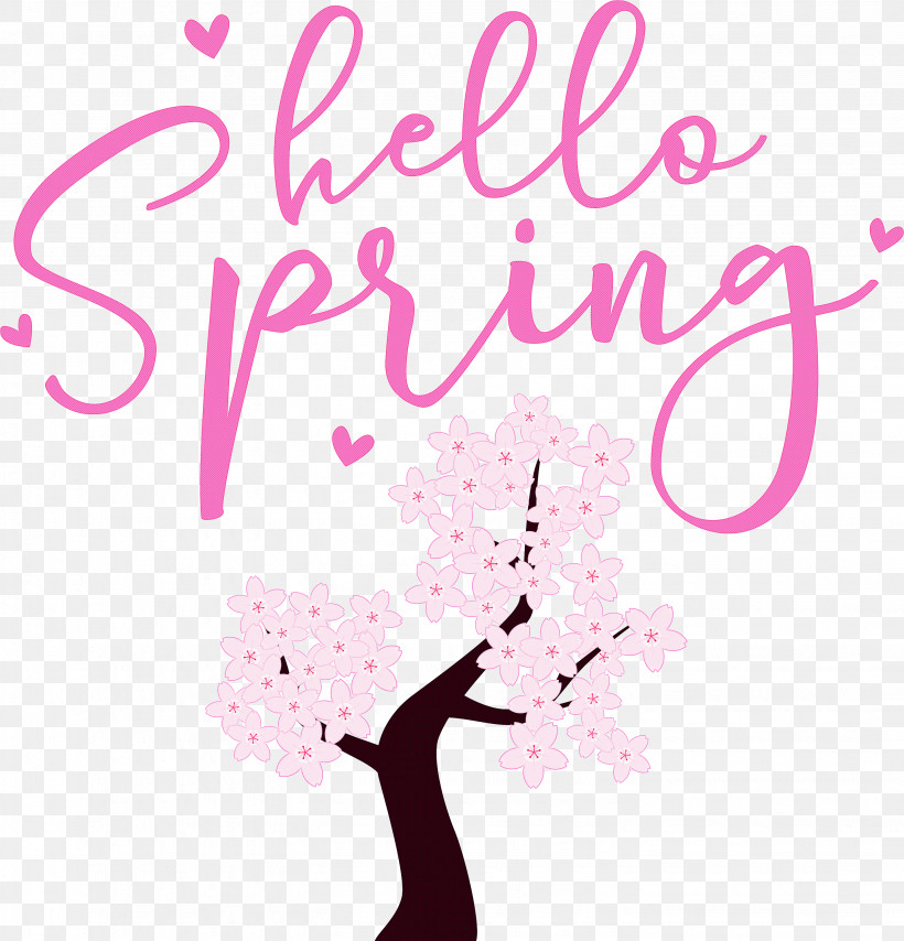 Hello Spring Spring, PNG, 2879x3000px, Hello Spring, Flower, Meter, Petal, Spring Download Free
