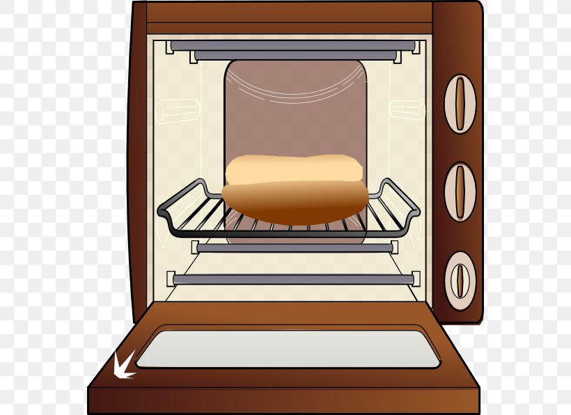 Microwave Oven Toaster Clip Art, PNG, 570x596px, Oven, Bun, Chair, Floor, Furniture Download Free