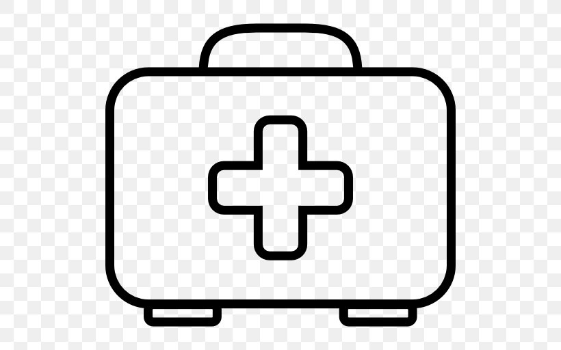 First Aid Kits First Aid Supplies Medicine, PNG, 512x512px, First Aid Kits, Area, Black And White, First Aid Supplies, Health Download Free