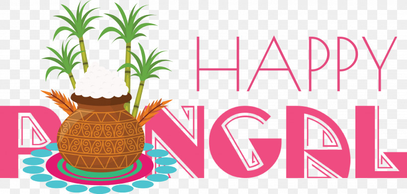 Pongal Happy Pongal, PNG, 3000x1434px, Pongal, Geometry, Happy Pongal, Line, Logo Download Free