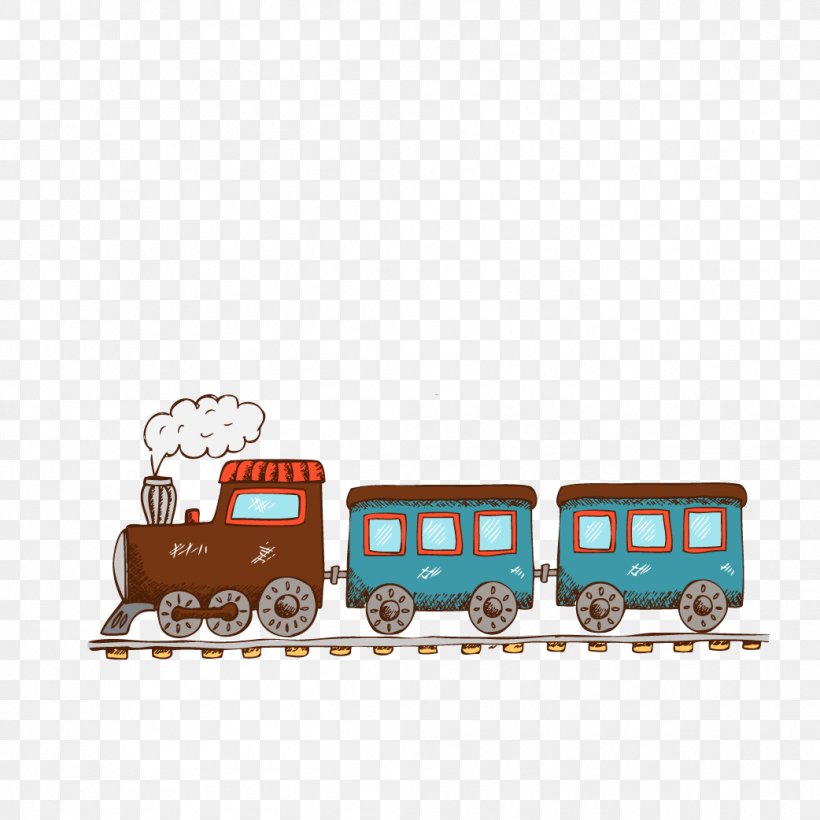 Train Rail Transport Clip Art Image Trolley, PNG, 1042x1042px, Train, Cartoon, Drawing, Fictional Character, Locomotive Download Free
