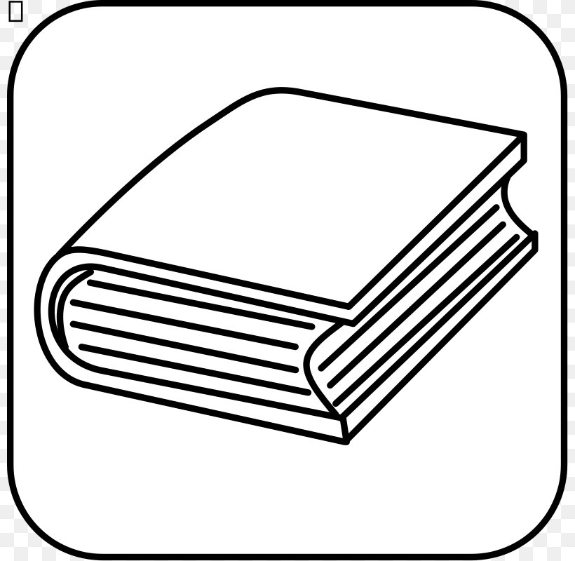 Book Symbol Clip Art, PNG, 800x800px, Book, Area, Black, Black And White, Bookmark Download Free