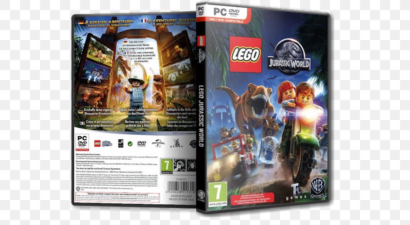 Lego Jurassic World Lego Harry Potter: Years 5–7 Lego Star Wars: The Force Awakens Xbox 360 Video Game, PNG, 600x450px, Lego Jurassic World, Action Figure, Game, Jurassic Park, Lego Movie Videogame Download Free
