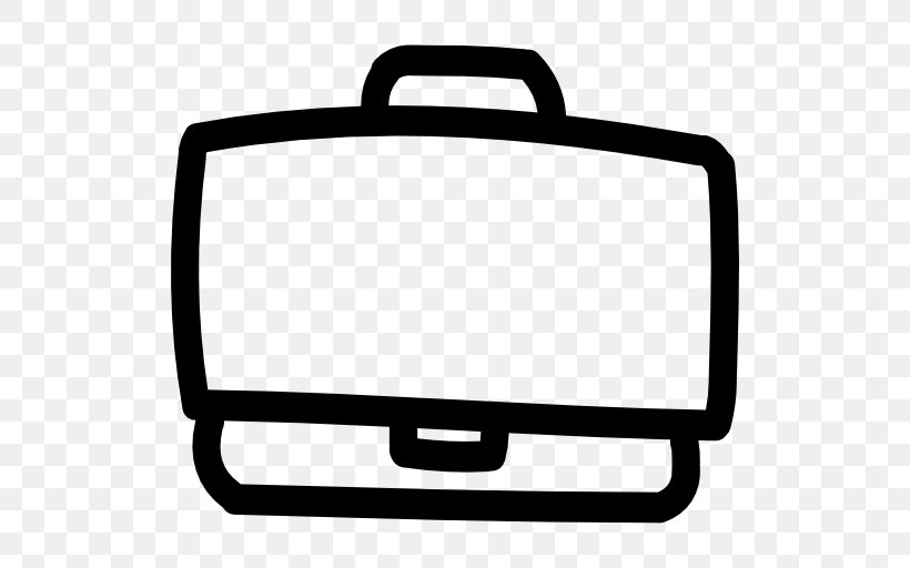 Suitcase Travel Baggage, PNG, 512x512px, Suitcase, Area, Baggage, Black, Black And White Download Free