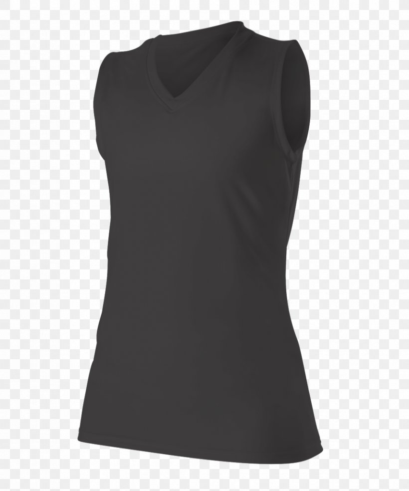 T-shirt Dress Sleeveless Shirt Clothing Long Underwear, PNG, 853x1024px, Tshirt, Active Tank, Black, Clothing, Collar Download Free