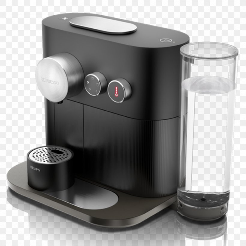Coffeemaker Nespresso Krups, PNG, 1000x1000px, Coffee, Coffeemaker, De Longhi, Drip Coffee Maker, Espresso Download Free