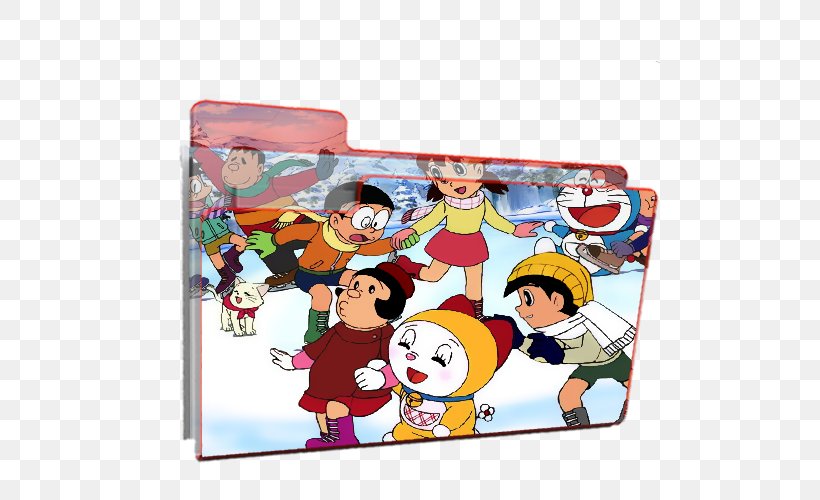 Doraemon Nobita Nobi Animation Character, PNG, 500x500px, Watercolor, Cartoon, Flower, Frame, Heart Download Free