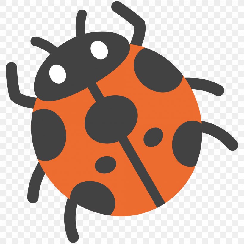 Emoji Ladybird Unicode Animal Android Nougat, PNG, 2000x2000px, Emoji, Android 71, Android Nougat, Animal, Cartoon Download Free