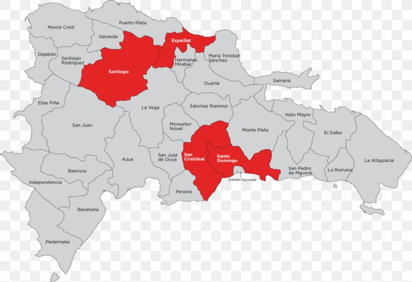 Provinces Of The Dominican Republic Republica Dominicana / Dominican Republic Map Administrative Division, PNG, 1024x703px, Dominican Republic, Administrative Division, Area, Map, Mapa Polityczna Download Free