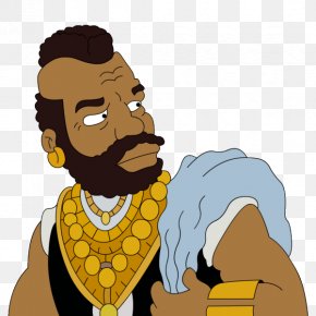 Scold - B. A. Baracus Treehouse Of Horror Actor Simpsons Already Did It Character PNG