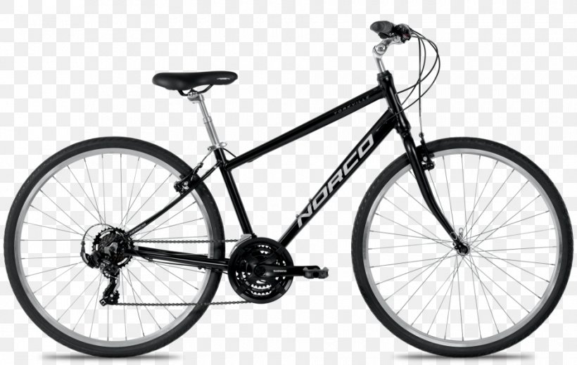 Hybrid Bicycle Norco Bicycles Flat Bar Road Bike Road Bicycle, PNG, 940x595px, Bicycle, Bicycle Accessory, Bicycle Drivetrain Part, Bicycle Forks, Bicycle Frame Download Free