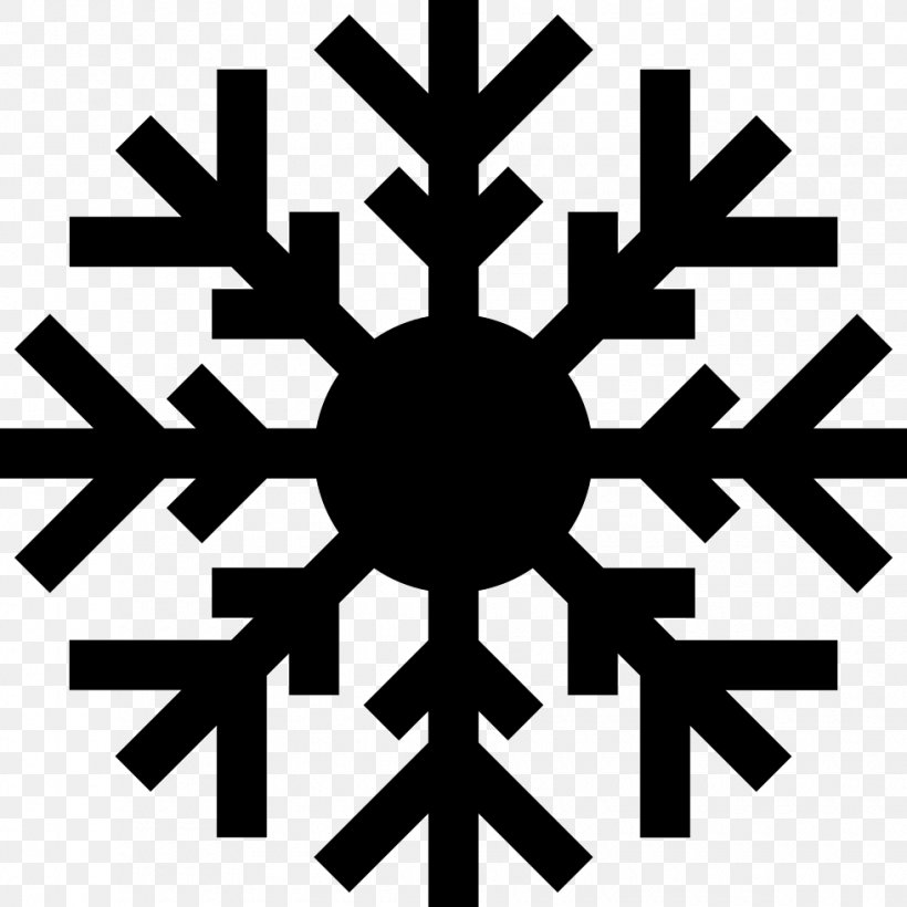 Snowflake Shape, PNG, 980x980px, Snowflake, Black And White, Freezing, Monochrome, Point Download Free