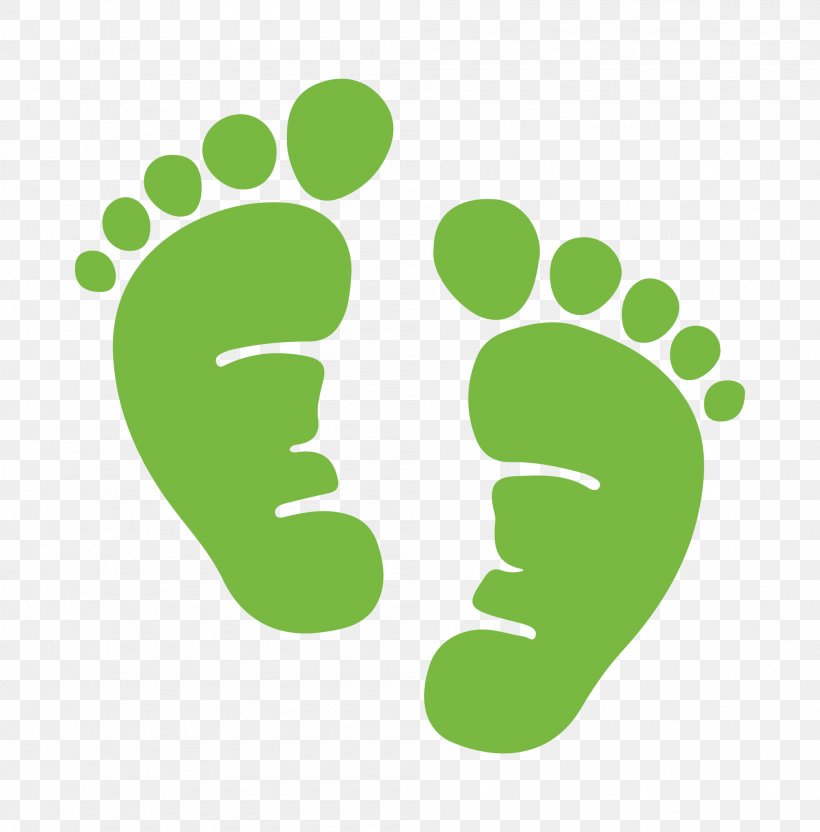 Vector Graphics Footprint Infant Royalty-free Illustration, PNG, 2003x2034px, Footprint, Child, Gender Reveal, Grass, Green Download Free