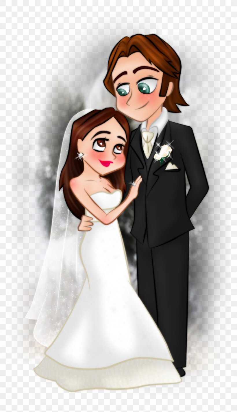Cartoon Human Behavior Wedding, PNG, 840x1460px, Watercolor, Cartoon, Flower, Frame, Heart Download Free