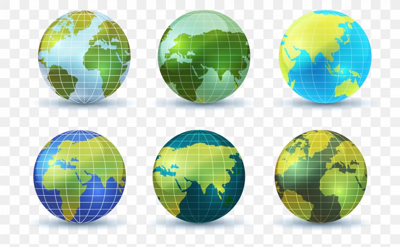 Earth Globe World Map Euclidean Vector, PNG, 3243x2005px, Earth, Continent, Geography, Globe, Green Download Free