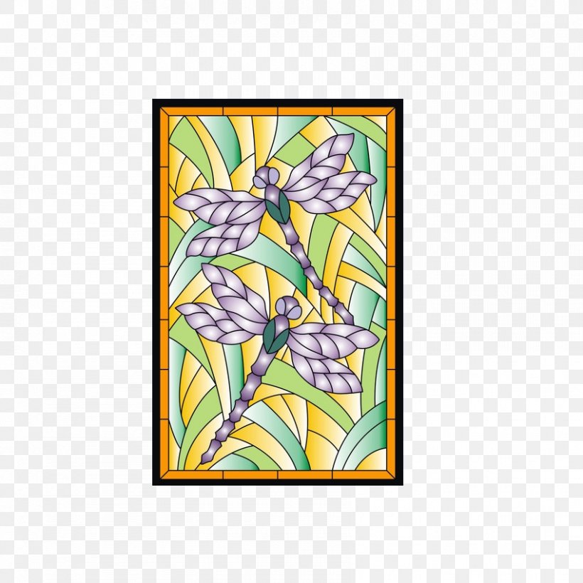 Stained Glass Material, PNG, 850x850px, Stained Glass, Art, Color, Drawing, Flora Download Free