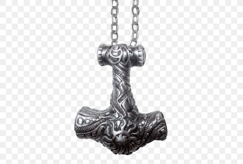 Charms & Pendants Necklace Mjölnir The Hammer Of Thor, PNG, 555x555px, Charms Pendants, Amulet, Hammer, Hammer Of Thor, Jewellery Download Free