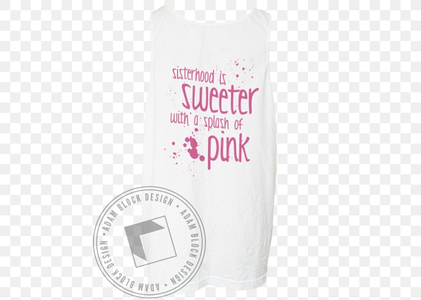 T-shirt Sleeveless Shirt Font, PNG, 464x585px, Tshirt, Clothing, Joint, Pink, Sleeve Download Free