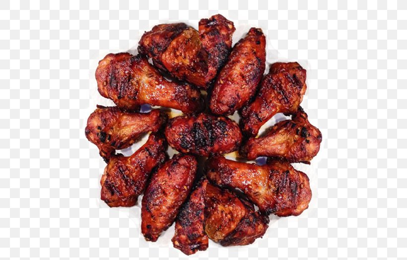 Buffalo Wing Hibiscus Tea Fried Chicken Tandoori Chicken Barbecue, PNG, 500x525px, Buffalo Wing, Animal Source Foods, Appetizer, Barbecue, Barbecue Chicken Download Free