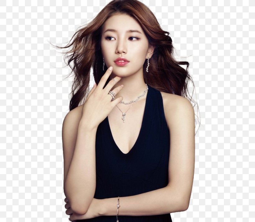 Bae Suzy South Korea Female Actor Miss A, PNG, 550x714px, Watercolor, Cartoon, Flower, Frame, Heart Download Free